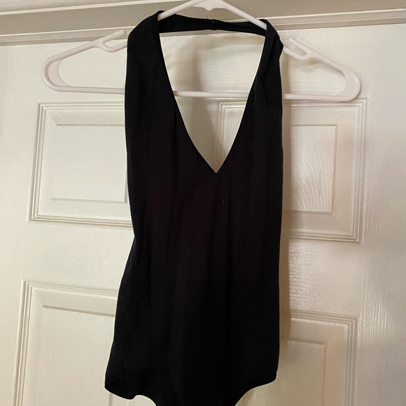 American Apparel Open Back Bodysuit - Picture 1 of 3